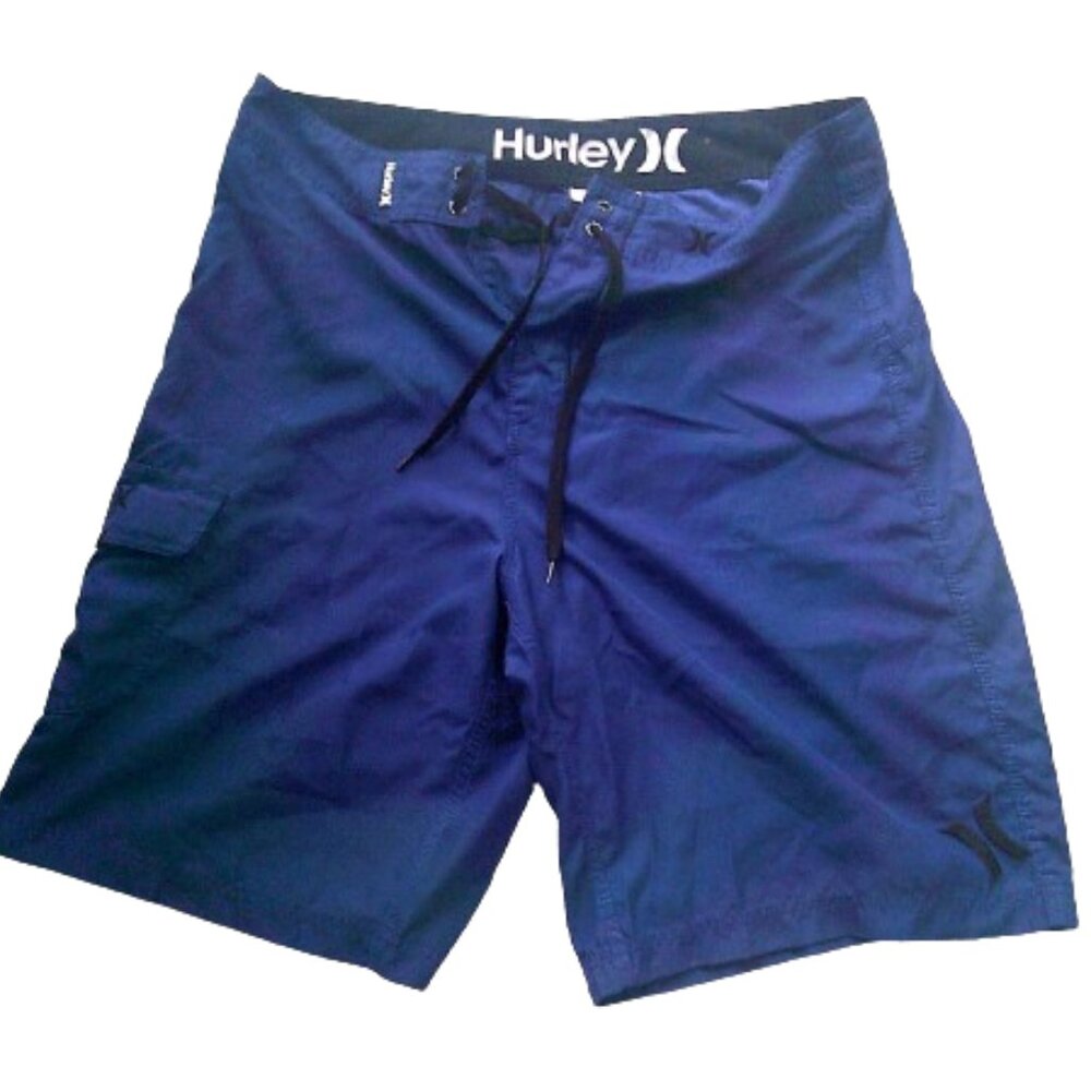 Hurley Shorts  Men's Phantom One And Only  Boardshorts Navy (32"Wx10"inseam)